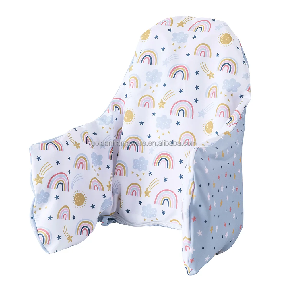 Inflatable& Reversible Baby Antilop High Chair Cushion With Inflatable