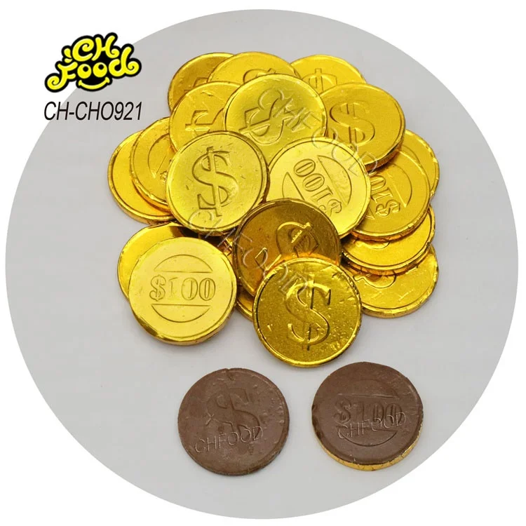 Wholesale Hot Selling Golden Chocolate Coin Packing in Cola Can Shape Bottle OEM Halal Sweets Candy Snack