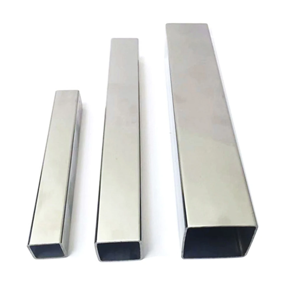 201 Mirror Polished Stainless Steel ERW 2x2 Square Tubing For Construction