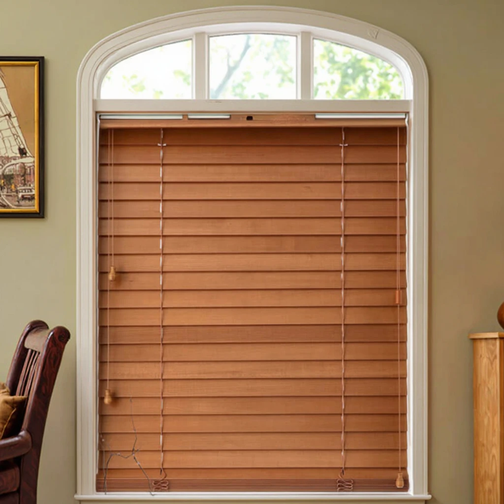 Factory Direct Sale | Customizable Paulownia Wood Venetian Blinds for Windows - Ideal for Home & Office Decoration