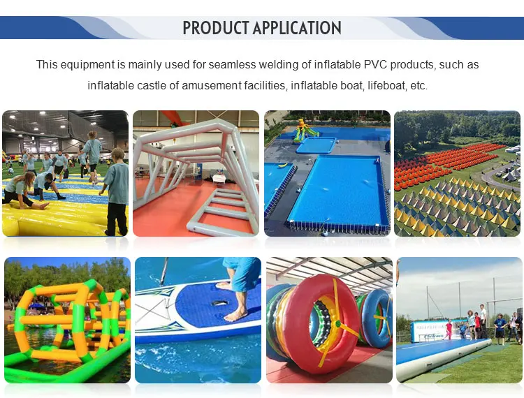 pvc weld machine with hem with rope