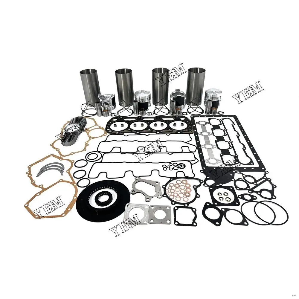 404D-22 Engine Rebuild Kit With Cylinder Gaskets Bearings Piston Rings Liner for Perkins