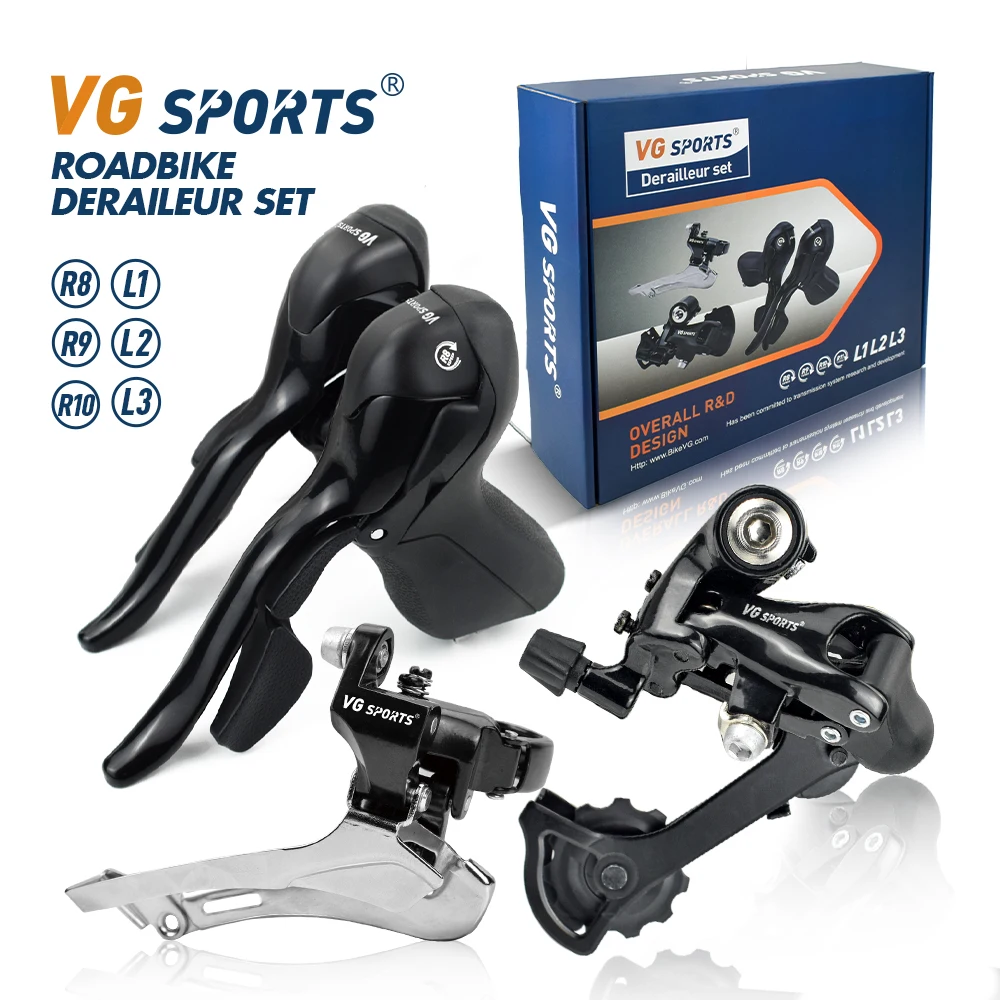 Vg Sports 8 9 10 Speed Road Bike Shifter Set 8s 9s 10s Shifter
