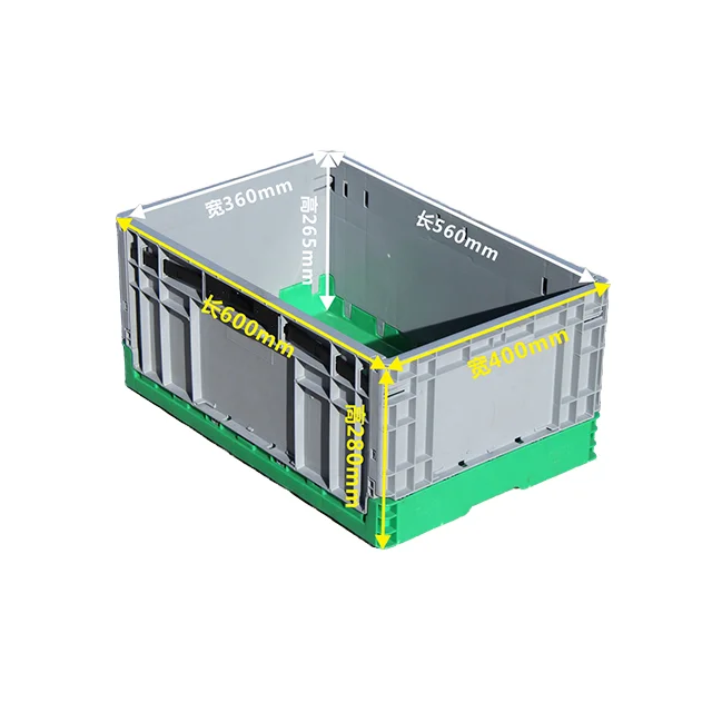 Large Stackable Plastic Storage Stackable Nestable Containers Box ...