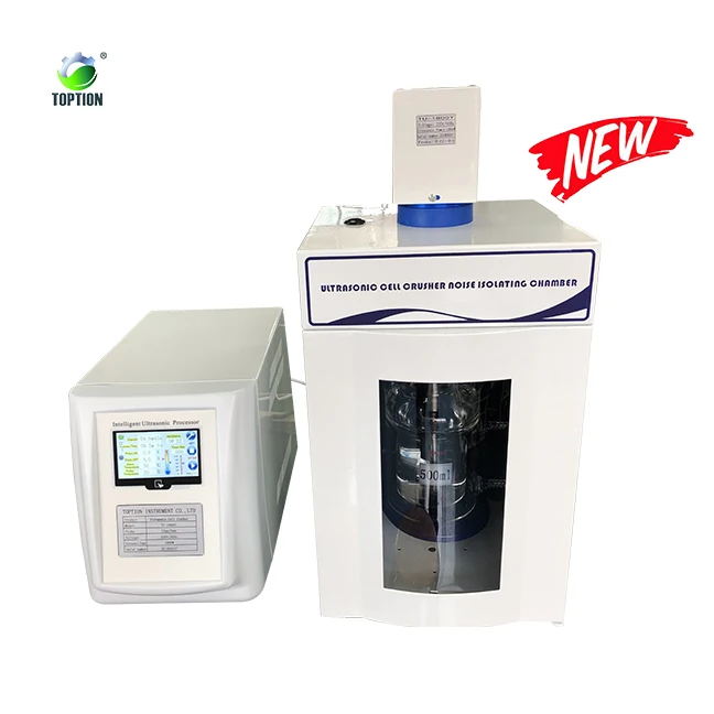 TOPTION High Quality 1000ml Ultrasonic Homogenizer Sonicator Price