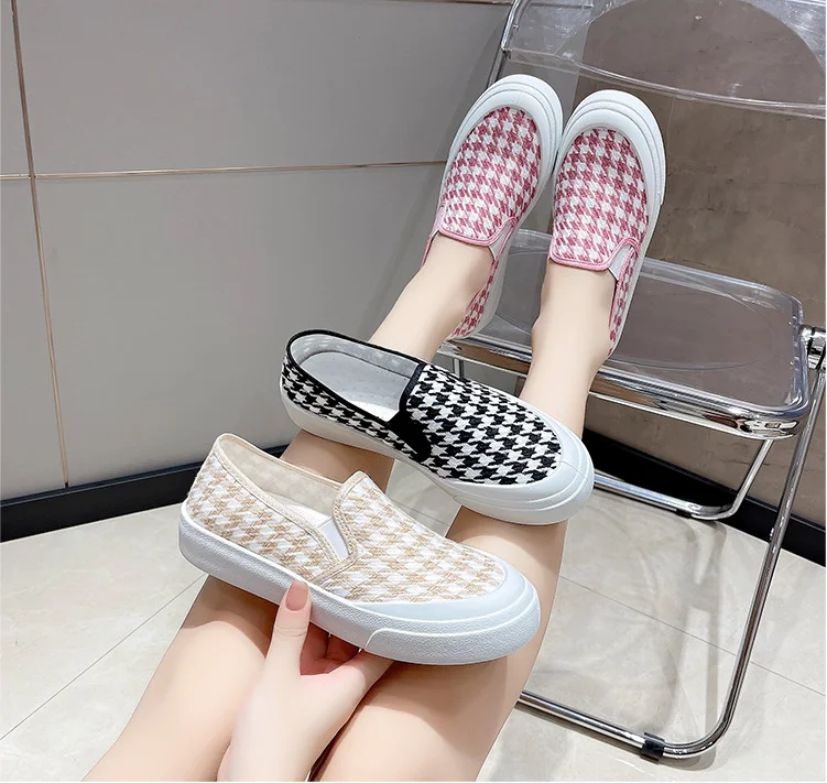 Primavera y otoño nueva moda One Step zapatos individuales de