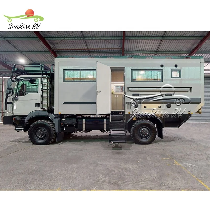 Luxury off Grid 6x6 Expedition Vehicle Ford F550 Camper