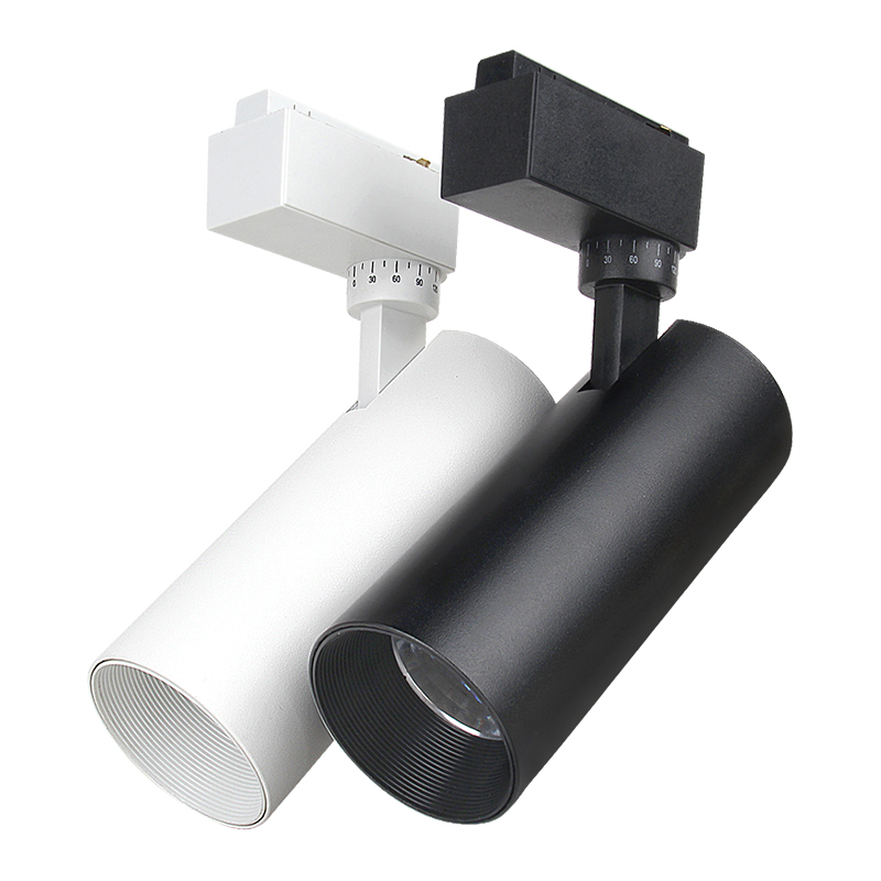 
Высококачественный современный коммерческий светодиодный Трековый светильник высокой яркости Ra80 COB Точечный светильник 10 Вт Трековый мини-светильник без мерцания 