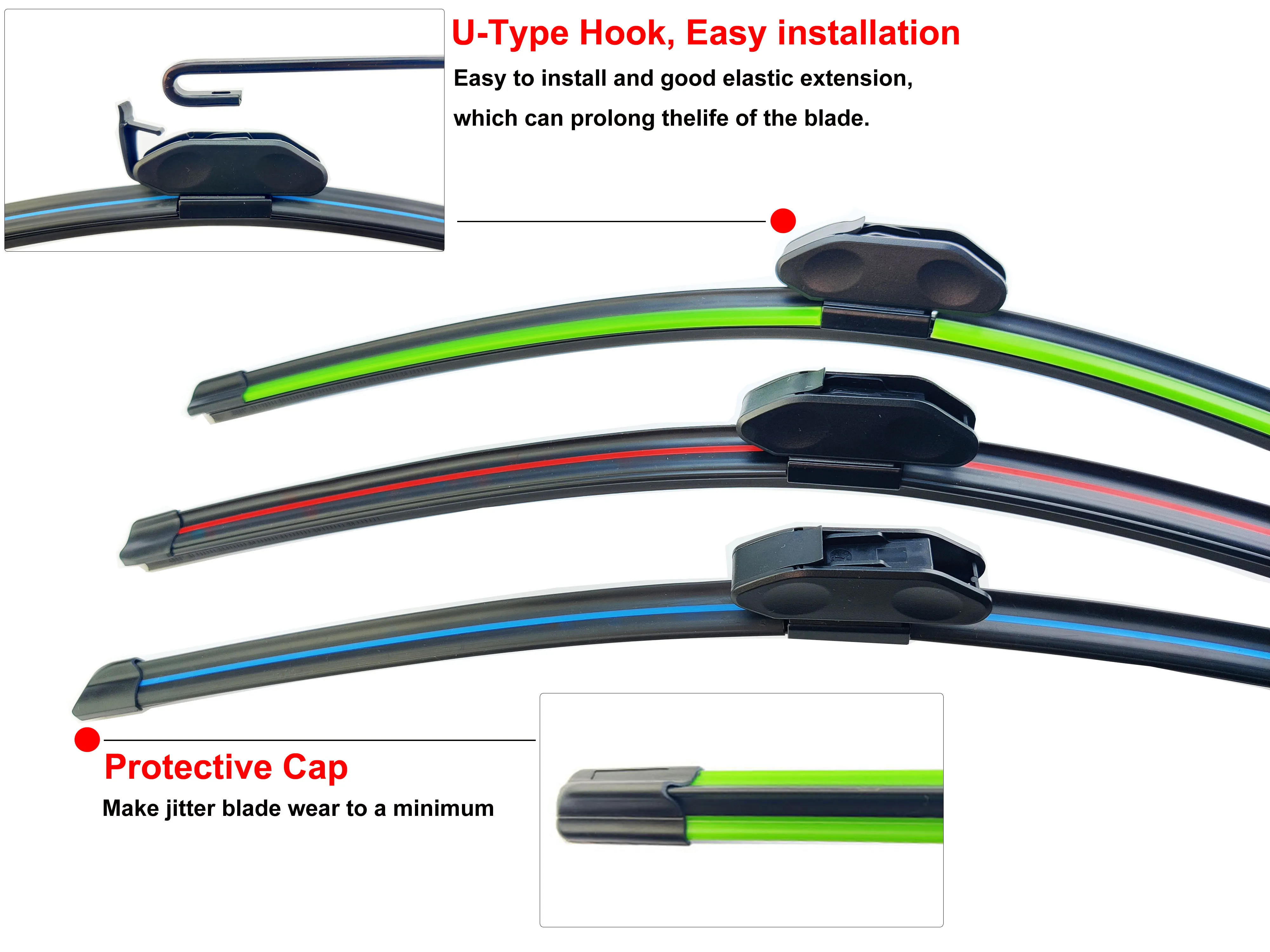 2024 Oem Kction Newest Customized Design Wholesale Wiper Blades 18