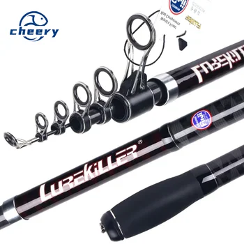 Lurekiller 1.9 m Japan TORAY Carbon Blank FUJI Parts Telescopic Sea Fishing Rod Saltwater Rock Fishing Rod Pole – Rod – view 2