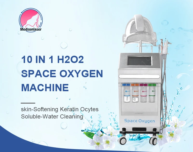 2023 Hotest H2o2 Space Oxygen 10 In 1 Facial Multifunction Machine ...