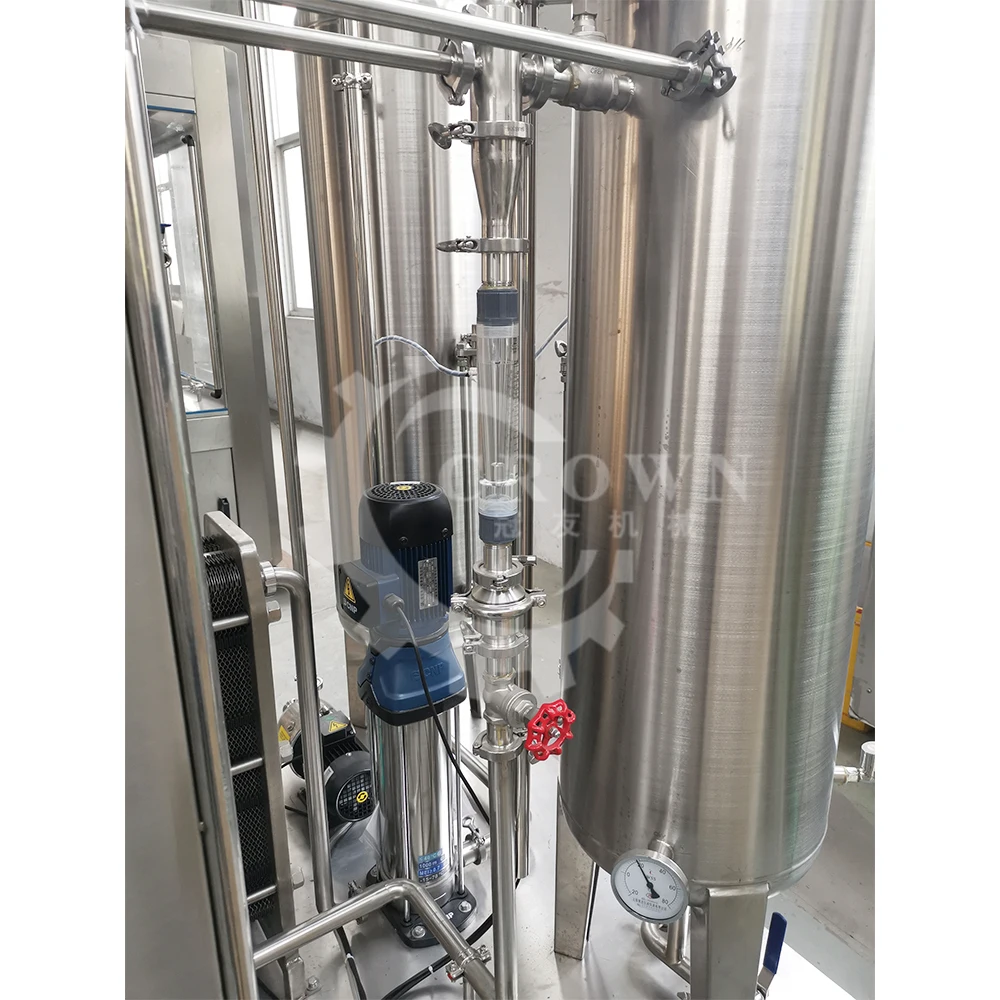 Оборудование для смешивания газированных напитков