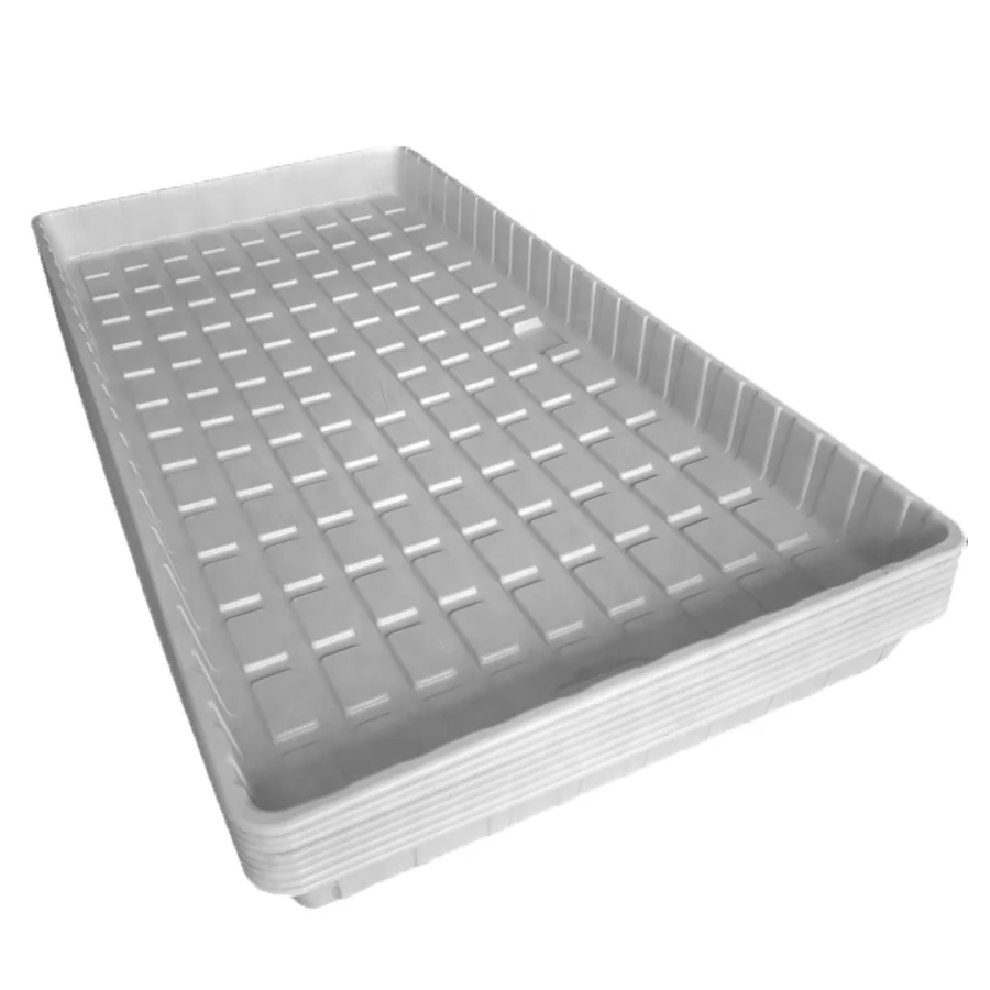 Abs Hydroponic Farming Plastic Grow Trays With Lids For Vertical Farm