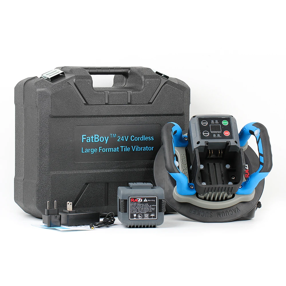 Raizi Fatboy Vibrationsabsorbierender Dual-Purpose-Fliesenleger mit  Saugnapf fr Bodenfliesen  Vibrations-Pflasterwerkzeug