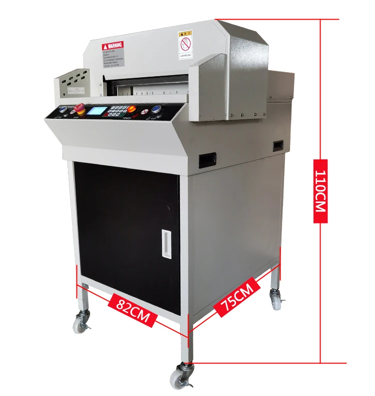 Electric Paper Cutter A3 Automatic Paper Guillotine 46cm with 7 Touch Screen Cutter Ideal Paper Cutter