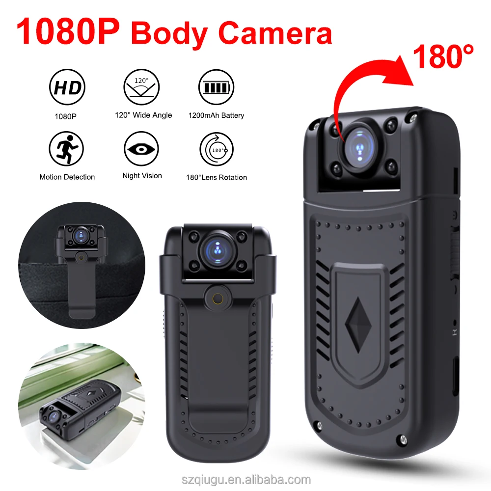 Best Selling 1080P MD36 Mini Body Camera Pocket Night Vision Security Cam  for Cars PIR Video Recorder Sport DV Mini Body Camera