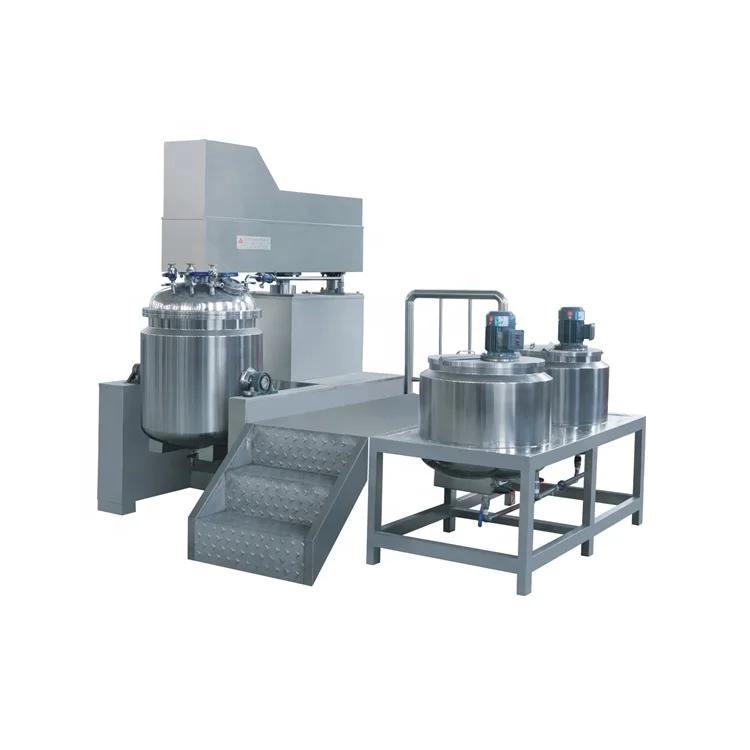 Промышленный гомогенизатор смеситель вакуумный эмульгатор нижний машина для