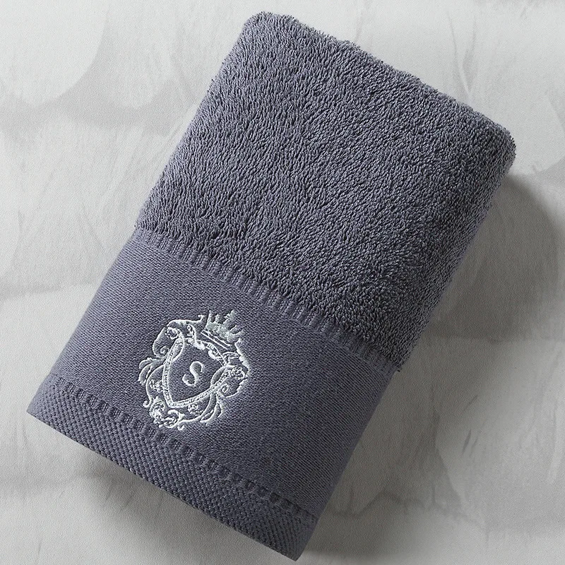 Good quality customized LOGO combed cotton pure cotton hotel bath towel manufacture