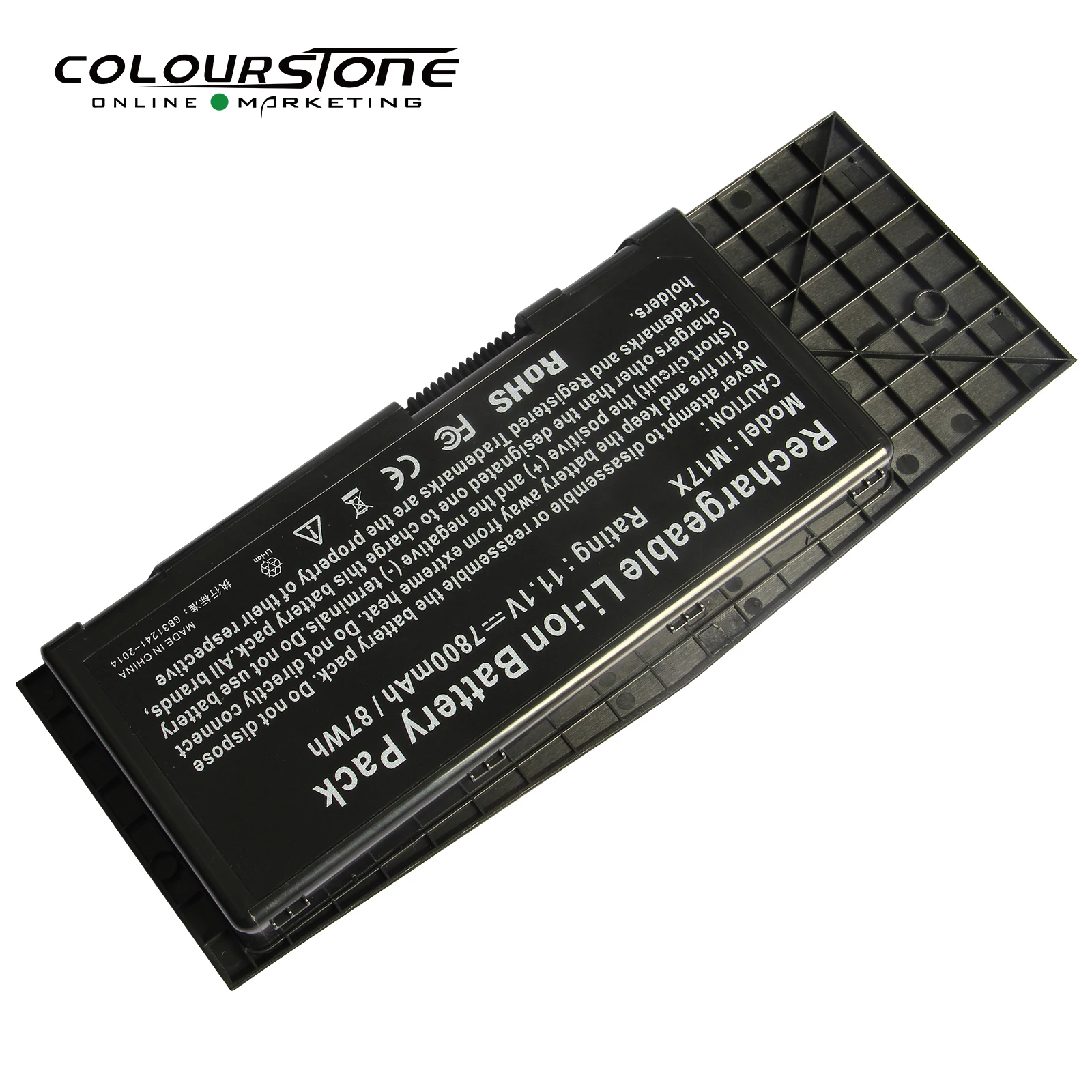 Replacement 7800mAh 11.1V Laptop Battery for M17X Compatible with 0C852J 0F310J C852J F310J Notebook Digital Stock Available