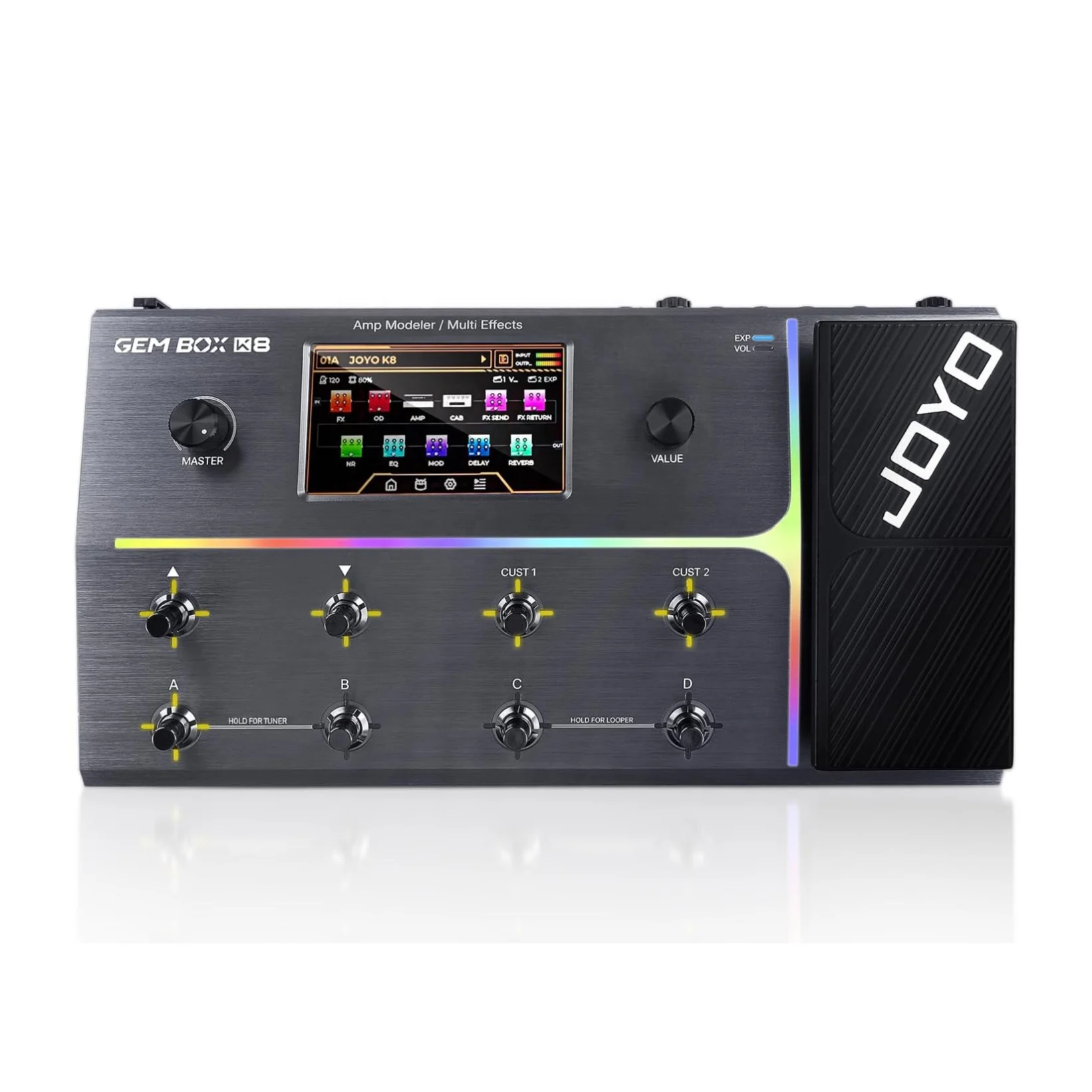 Joyo Gem Box K8 Multi Effects Guitar Pedal - Versatile Guitar