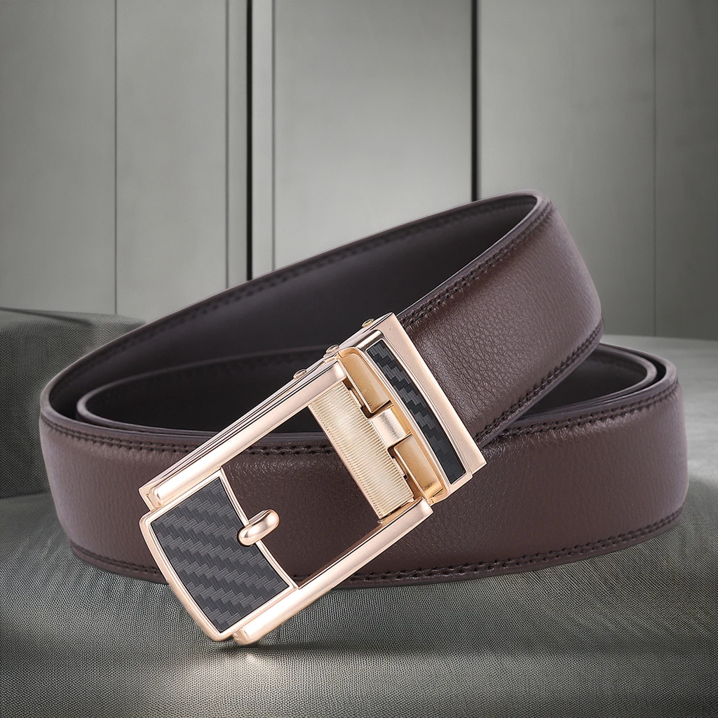 Designer Belts Mens Factory Custom Logo Luxury Automatic Buckle