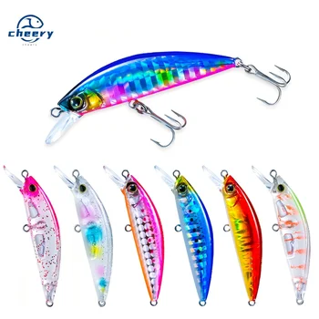 Cheery New 50 Millimeter Cheery Mini 50s Artificial 3D Eyes Hard Bait ABS Freshwater Fish Lure Kit for Marlin Sinks Slowly River – Hard Lure – view 2
