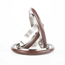 KF16 25 40 50 Center ring o ring seals waterproof ptfe silicone pu fkm stainless steel vacuum pipe fitting