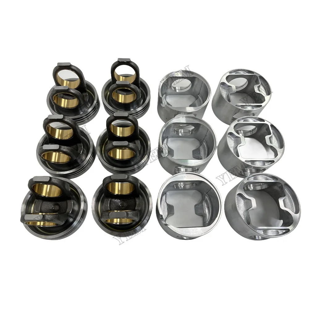 C9 Piston With Pin Circlip Compatible for Caterpillar OEM Engine Parts 2
