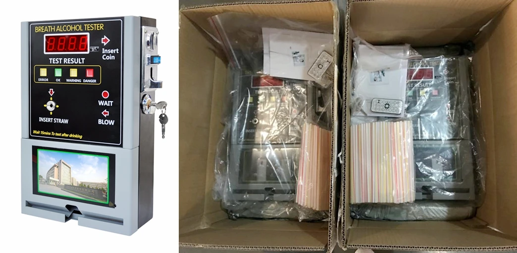 Electrochemical Alcohol Meter Module Changeable Coin Machine Operated