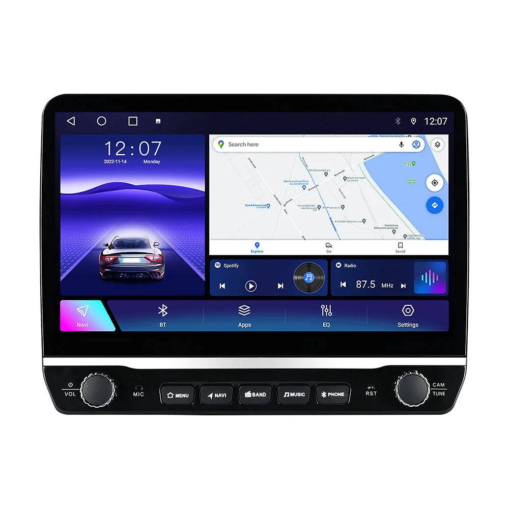 MEKEDE DW Android 13 8+128G Car Radio Gps for Head Unit 9/10inch Universal Car Screen Audio 360 Camera Voice Control