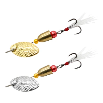China Customize Spinner Lure Fishing Lures Pesca Spoon Trout Top Quality Artificial Spoon Bait Metal Fishing Lure – Metal Jig – view 2