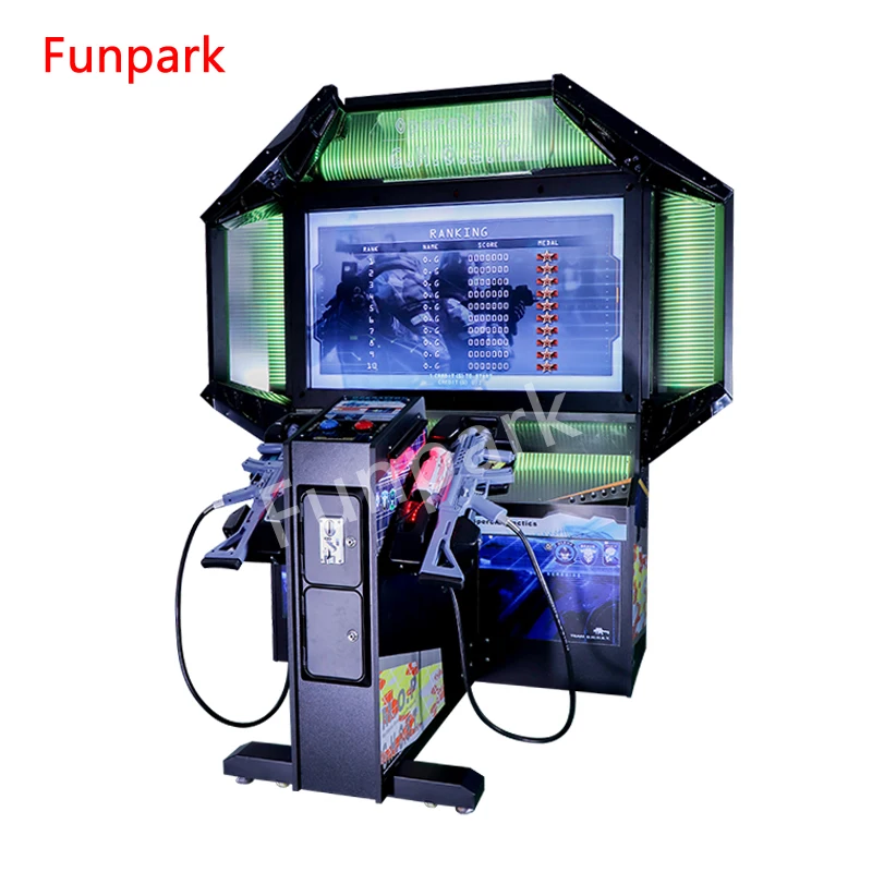 FunPark  New Kids Arcade Shooting Gun Game Machine Coin Operated Game Shooting Machine for Sale for Entertainment Center supplier