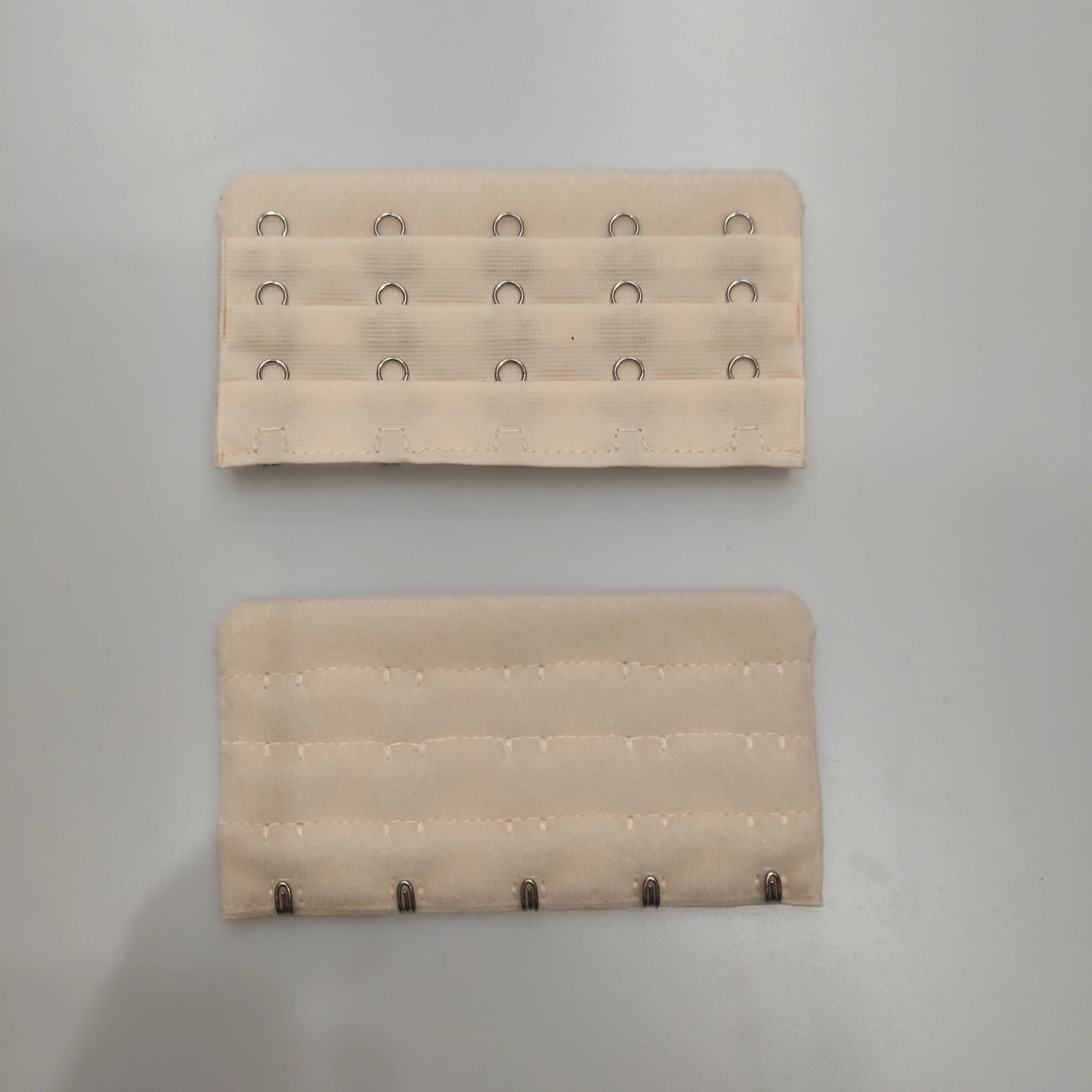 3 Rows with 5 Hooks Bra Hook and Eye Tape Closures Nylon Bra Extension Strap Bra Making Accessories