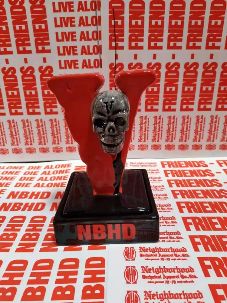 Custom Neighborhood X Vlone NBHD Skull Incense Burner Censer - Buy