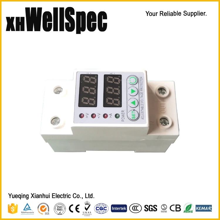 Adjustable Voltage Protector Voltage Protector Socket for Ac
