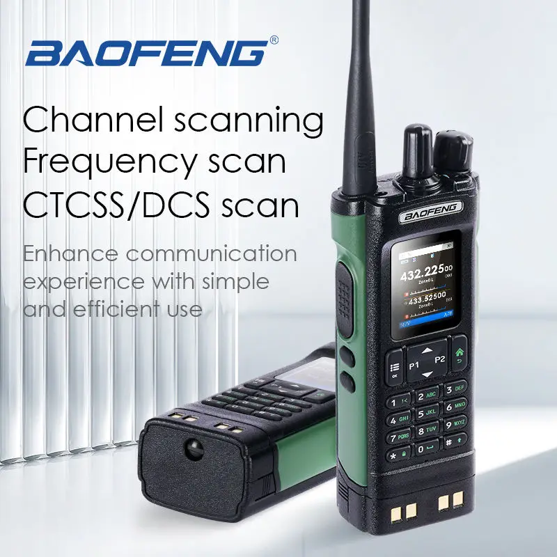 BAOFENG DM-32UV 10W Digital Mobile Radio – Dual Band U/V, GPS, APRS, Dual Time Slot – Long Range Two-Way Radio For Outdoor & Survival