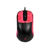 1pcs demi-pack souris autocollant-motif de neige Rose