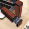Cajón con estampado marrón
