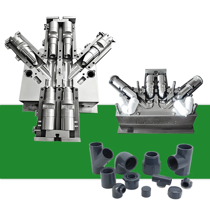 PP UPVC CPVC PVC Pipe Fittings Mold Elbow 45 Degrees Plastic Pipe Fittings Injection Mould 90 HDPE PVC PPR Pipe Fittings Mould