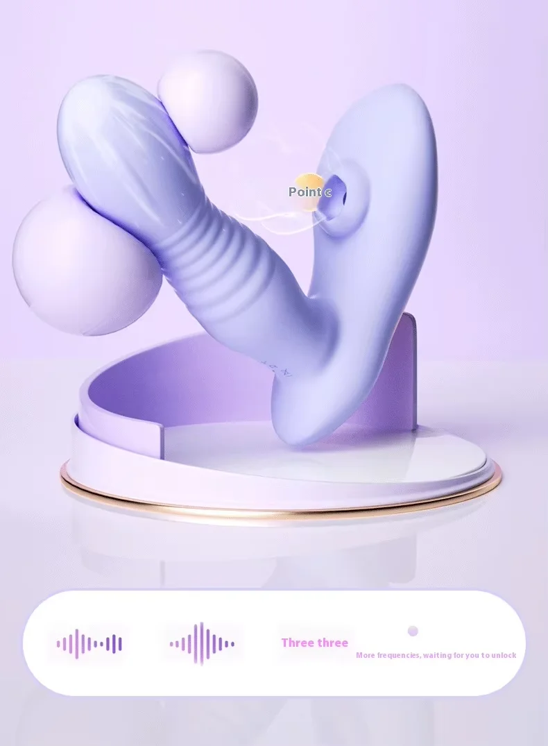 Luxury gift box packaging for Amoura wearable vibrator with branding