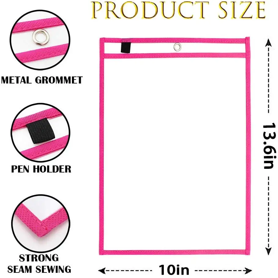 Стирающейся от маркера карманы для учителей и детей/ПВХ writeboard accpectable xiangtong возможно сотрудничество по системе OEM XT-0106 CN;ZHE Нинбо