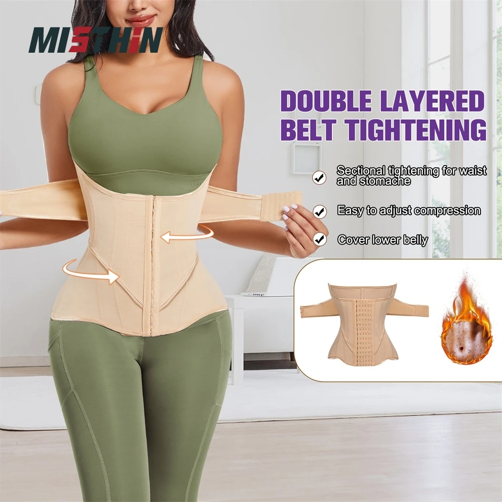 Women Wrap Girdle Full Body Belt Corset Tummy Control Shaper Waist Trainer Shaperwear supplier