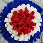 Pet feeding mat durable interactive training dog toys washable dog play mat snuffle mat