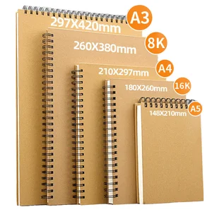 Wholesale A5 Spiral Bound Notebooks with Soft Paper Cover for Business Office and Student Use Features Advertising Coil Design