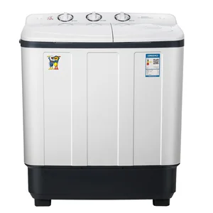 10KG Semi Automatic TWIN TUB Washing Machine Electric Plastic CB 220V Freestanding Free Spare Parts Top Loading Washer XIAOYA
