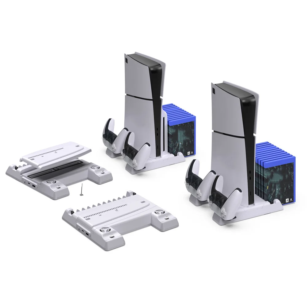Wholesale Slim Stand Controller Charging Cooling Station for P5 PS5 Console