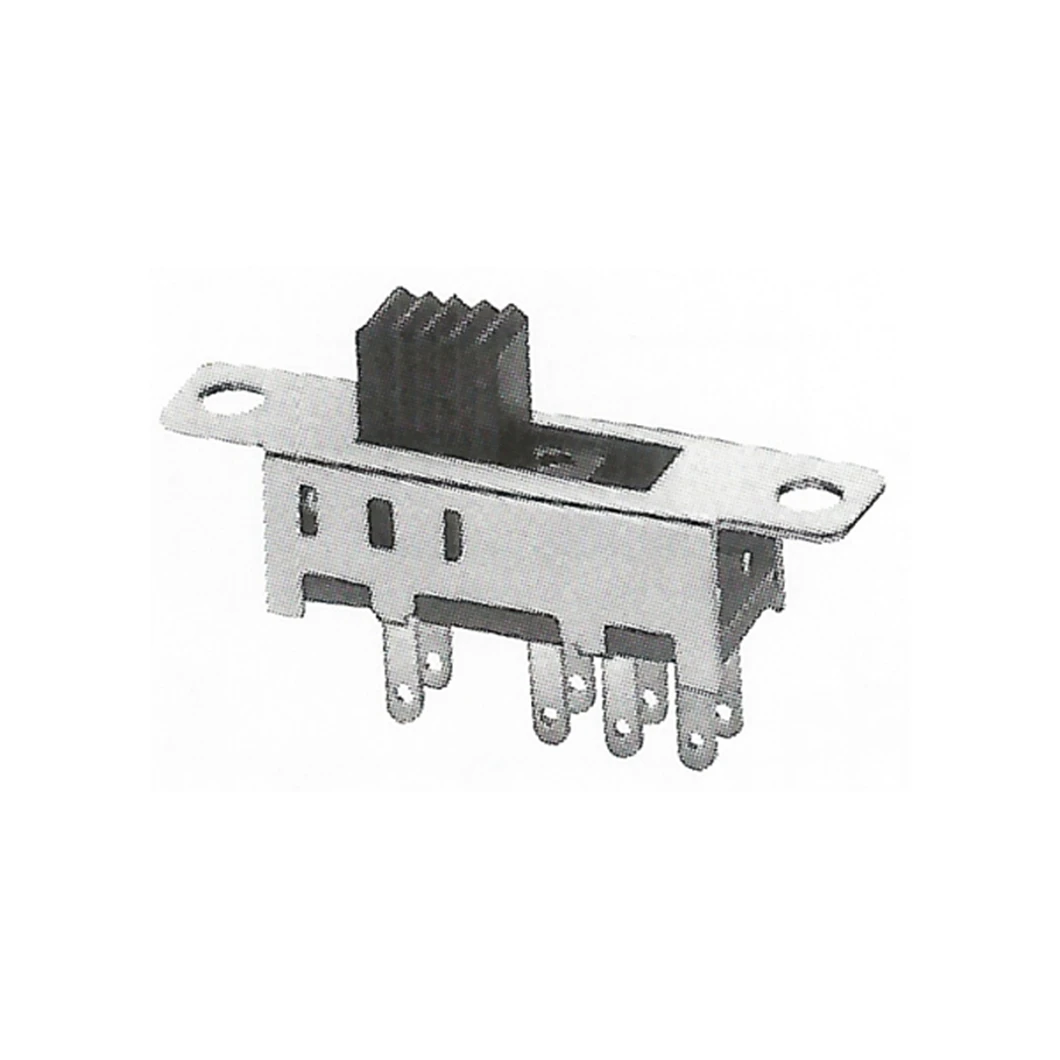 2p3t Slide Switches 3position 8 Pin Slide Switch Right Angle Dip Slide Switch