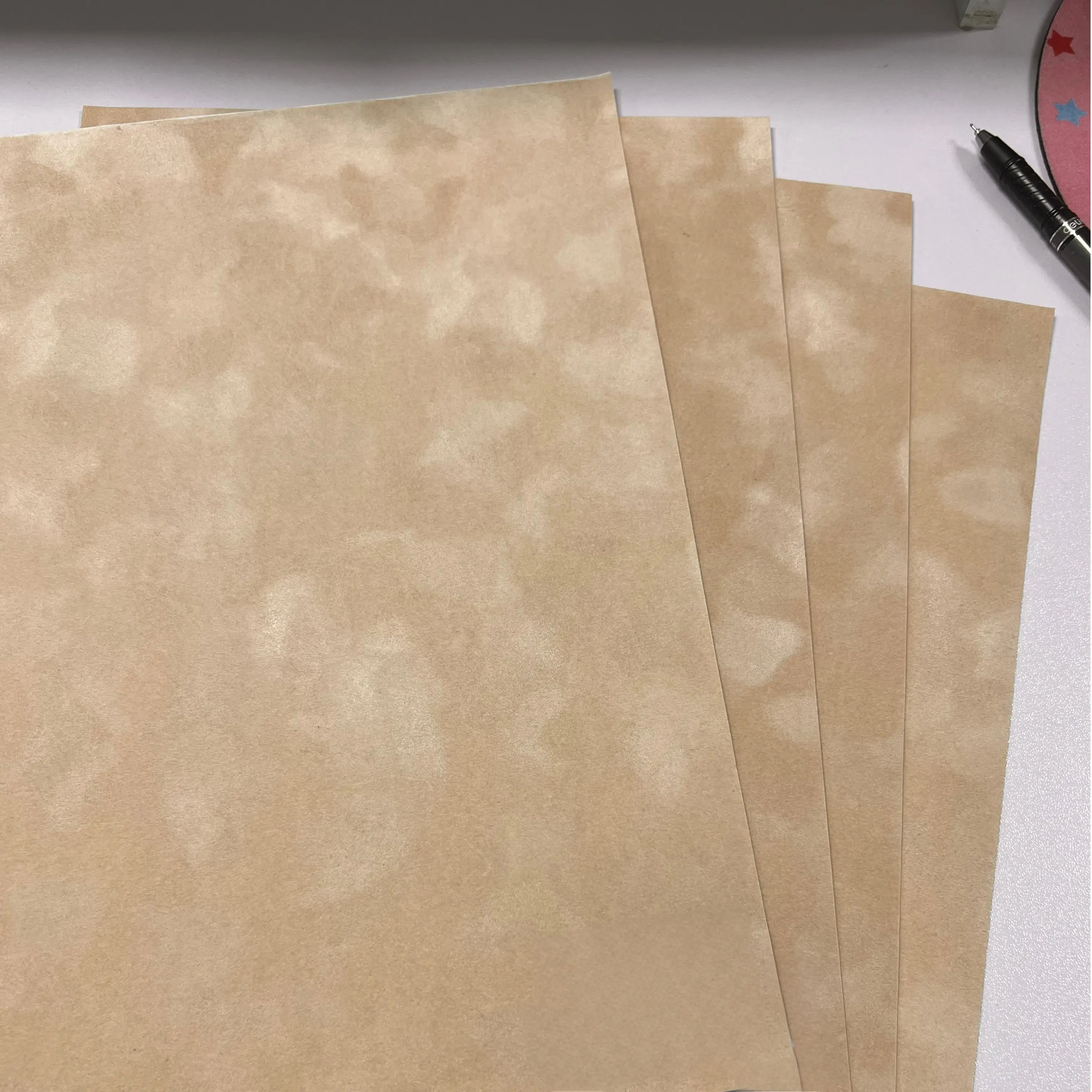 Alibaba.com: Customizable floral flocked texture paper for high-end ...