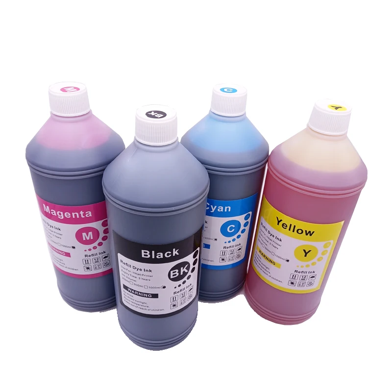 1000ml Bulk Refill Universal Ink For Epson Canon Hp Brother Lexmark Dell Kodak Samsung Inkjet 2637