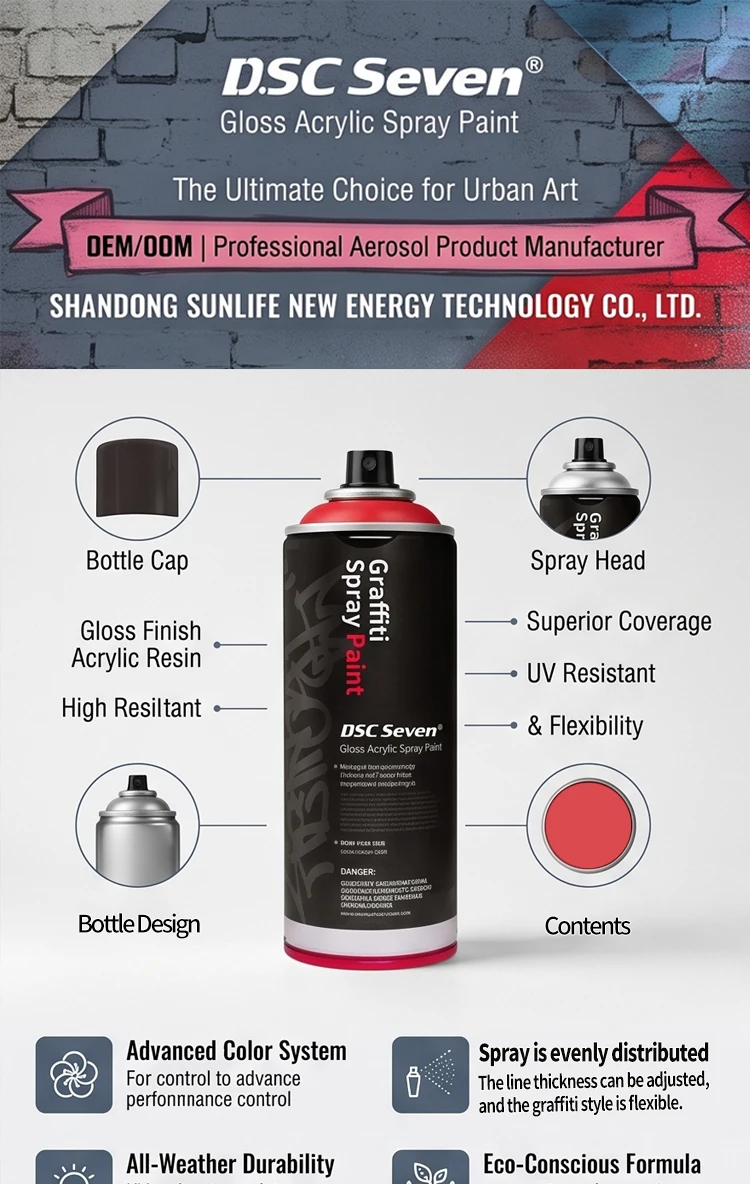 Wholesale Graffiti Multi-Color Spray Paint Manufacturer Market Fast-Drying Customizable Colorful Graffiti Spray Paint Hc93bf9195579494dbf60be59845ccdb6B